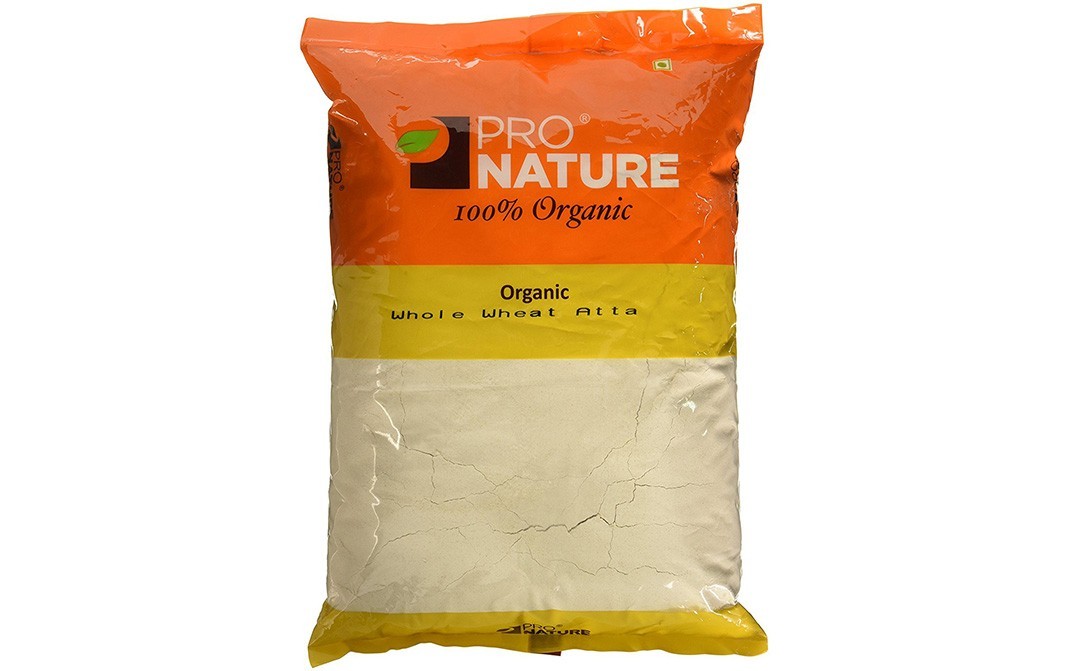 Pro Nature Organic Whole Wheat Atta    Pack  5 kilogram
